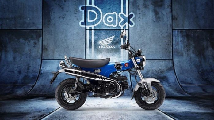 Honda DAX125 สีน้ำเงินใหม่ Pearl Glittering Blue