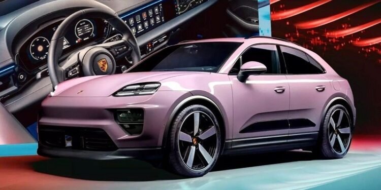 The New All-Electric Porsche Macan 2024 เจ็นฯ 2